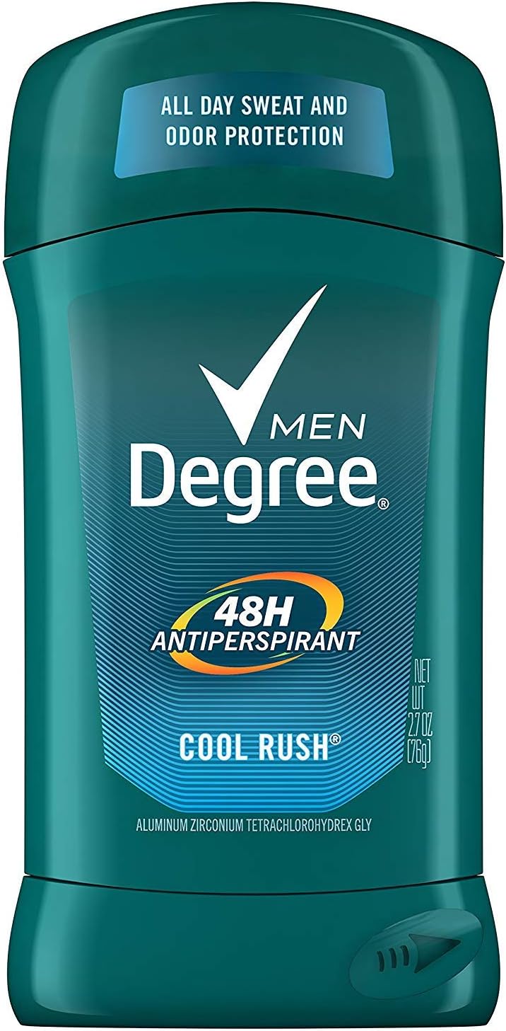 degree men dry protection antiperspirant, cool rush 2.
